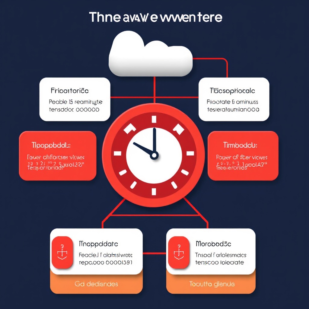 A visual representation of a time-aware architecture showing multiple tasks of different criticality levels being scheduled in a deterministic manner across shared computing resources.