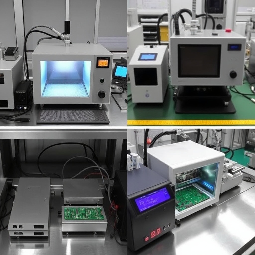 Side-by-side comparison of a traditional wave soldering setup versus the streamlined intrusive reflow soldering process, showing the reduction in equipment and production steps